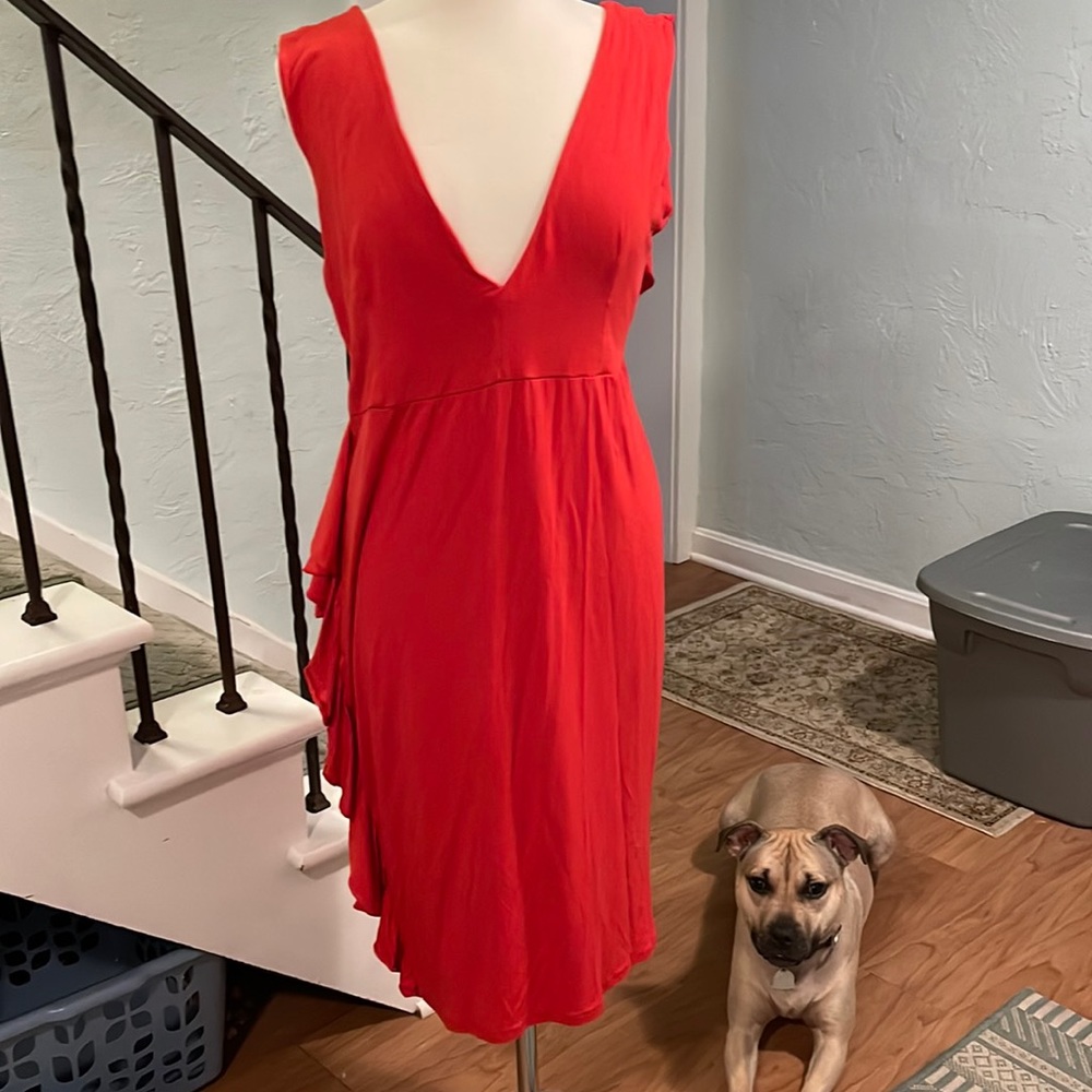 ASOS ruffle dress, size 14 US